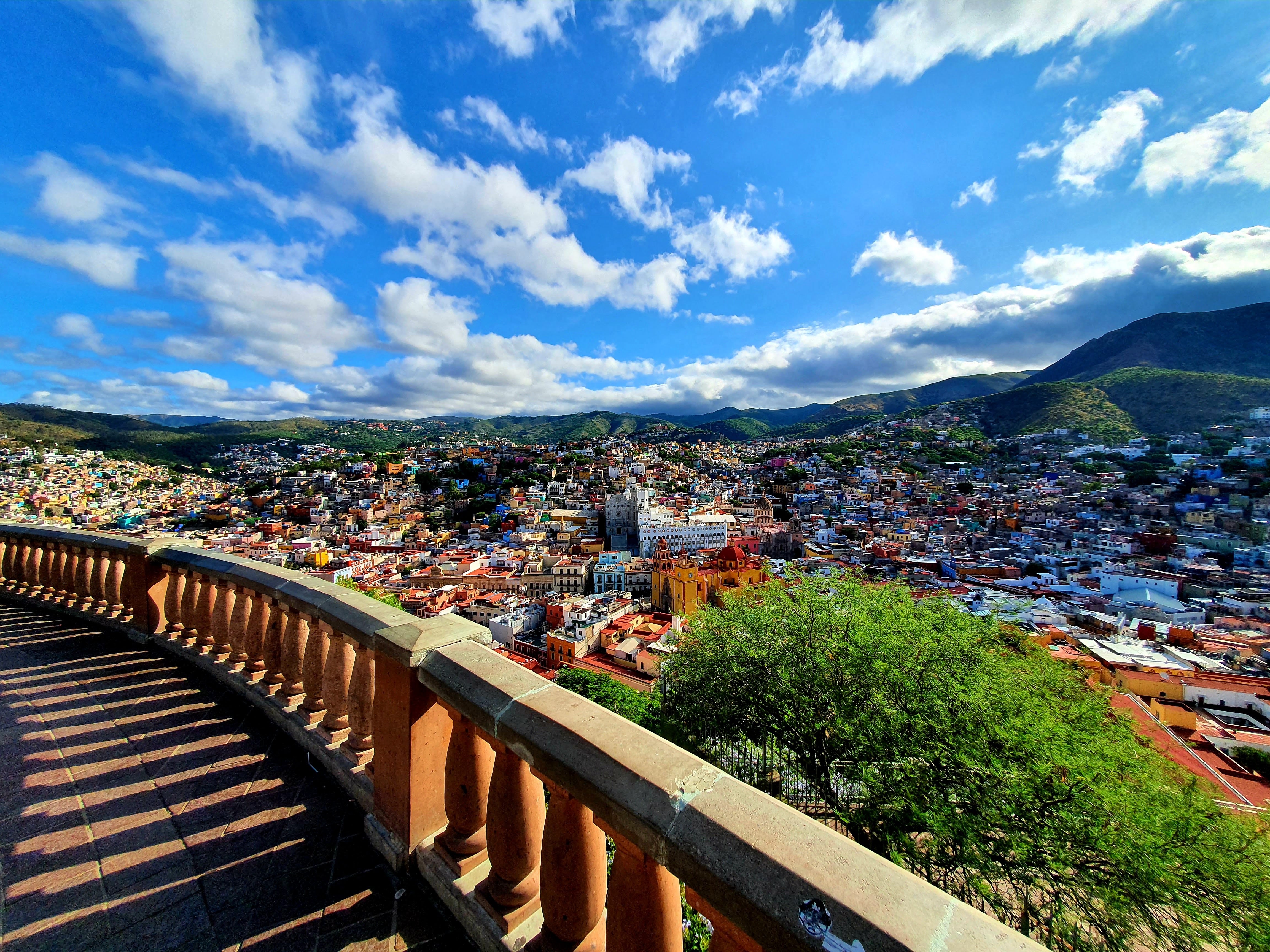 Colorful houses panorama